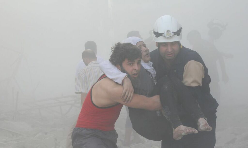 De hvite hjelmene i Syria har verdens farligste jobb