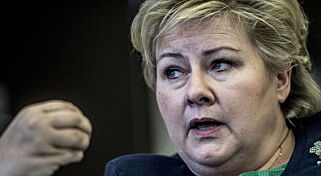 Erna hardt ut mot Trumps innreiseforbud: - Vi har en plikt til å beskytte mennesker på flukt