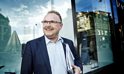 Oslo, 20150408. Frps stortingsgruppe behandlet asylbarnsaken. Per Sandberg
Foto: Nina Hansen / Dagbladet