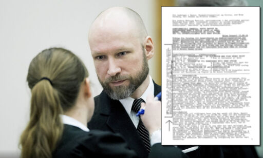 Mener brev fra Breivik viser at han er mentalt syk