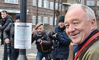 Ken Livingstone leaves his home in London, as Jeremy Corbyn is under pressure to do more to stamp out anti-Semitism in the Labour Party following the suspension of his long-time ally.