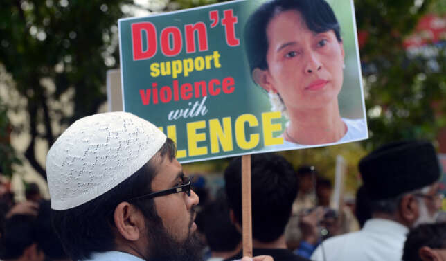 Fredens lady risikerer borgerkrig i Myanmar