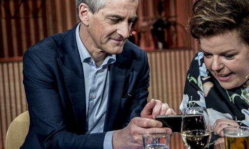 Jonas Gahr Støre fikk spørsmål fra sønnen etter tvitring: «Er du full, pappa?»