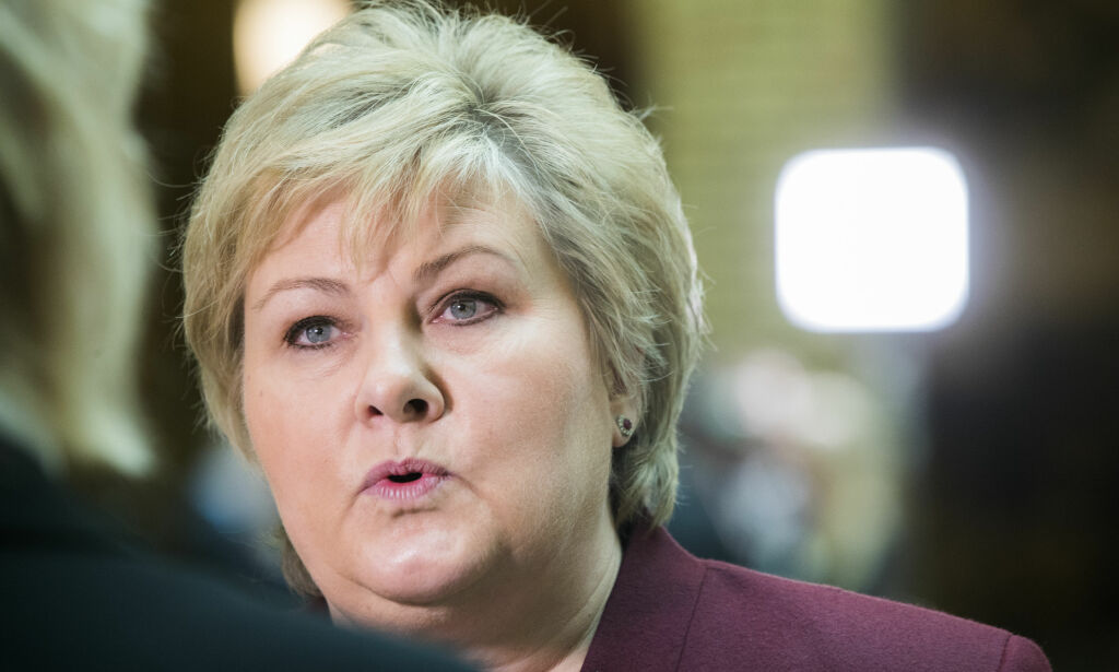 Erna Solberg vil fortsatt ikke svare på om hun støtter EUs krav om frigivelse av Xiaobo