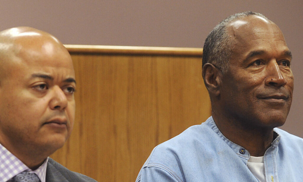 Nå blir O.J. Simpson en fri mann
