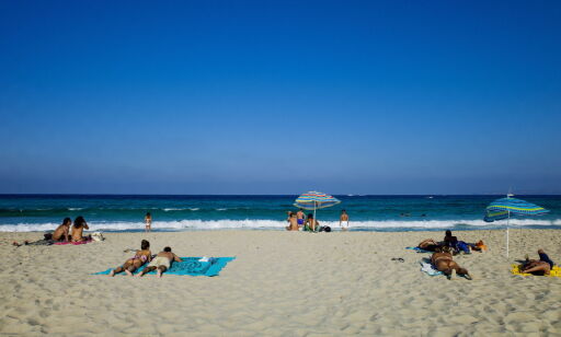 Ibiza 20140811 Reisereportasje på øya Formentera. Stranden Playa de Ses lletes og ligger i naturreservatet Las Salinas. Foto: John T. Pedersen / Dagbladet