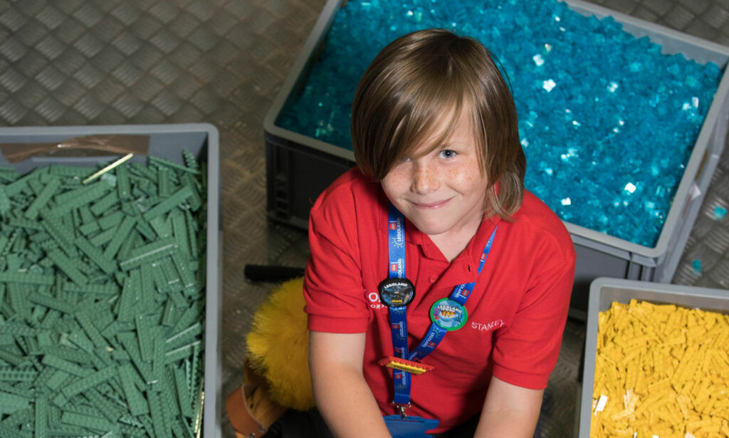 Stanley (6) søkte på Lego-jobb: - Jeg har masse erfaring