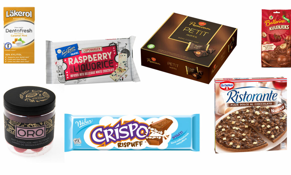 Se alt du kan glede deg til: Her er godteri- og sjokoladenyhetene