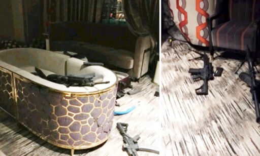 De stormet massedrapsmannens hotellrom. Nå snakker de: - Han blødde fra ansiktet