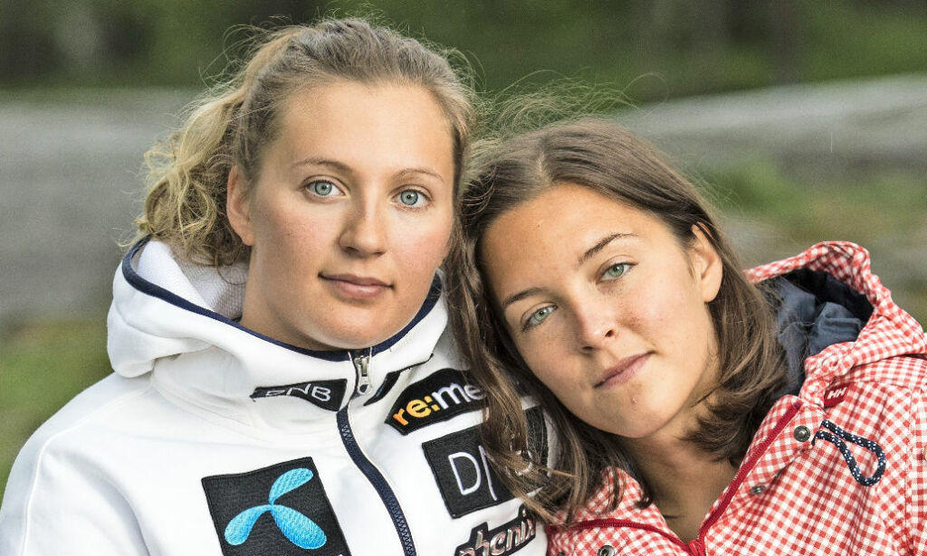 Begge satset på idretten. Maria (23) havnet på landslaget. Lillesøster Rikke (21) ble ME-syk