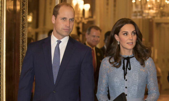 Prins William og hertuginne Kate til Norge