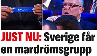 Reaksjonene etter VM-trekninga: - Neeeeeeeeej