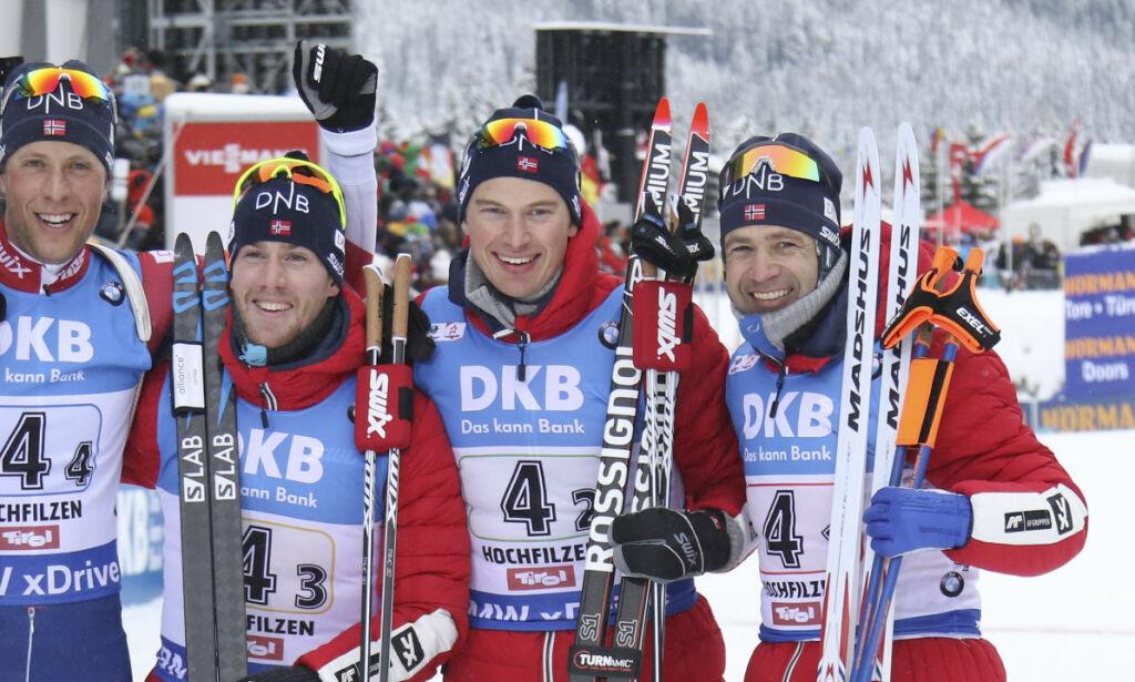 Suveren seier til Norge: I mål to minutter foran 2. plass