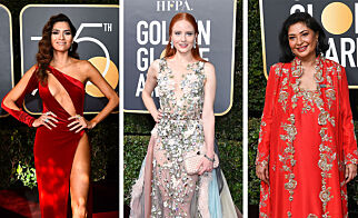 Enkelte trosset oppfordringen om helsvarte antrekk under Golden Globe. Dette er grunnen