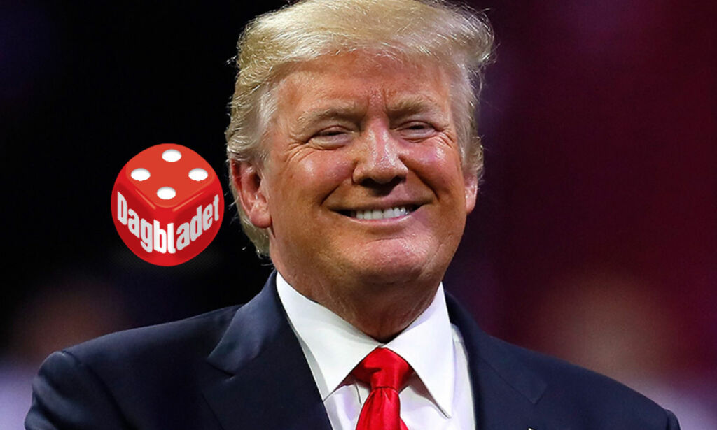 Nådeløs satire om Trump