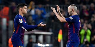 Coutinho debuterte da Messi sikret avansement