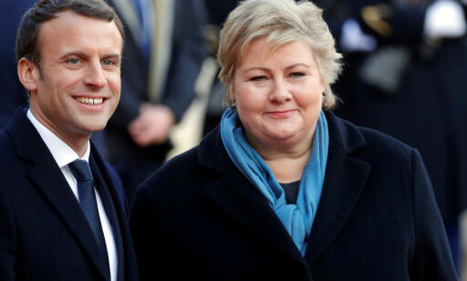 Ber Macron ta lederskap