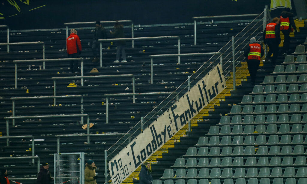 Normalt er det stappfullt her: Rasende supportere boikotter kamper