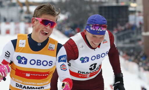 Klæbo i superform og tok sin første seier i Drammen