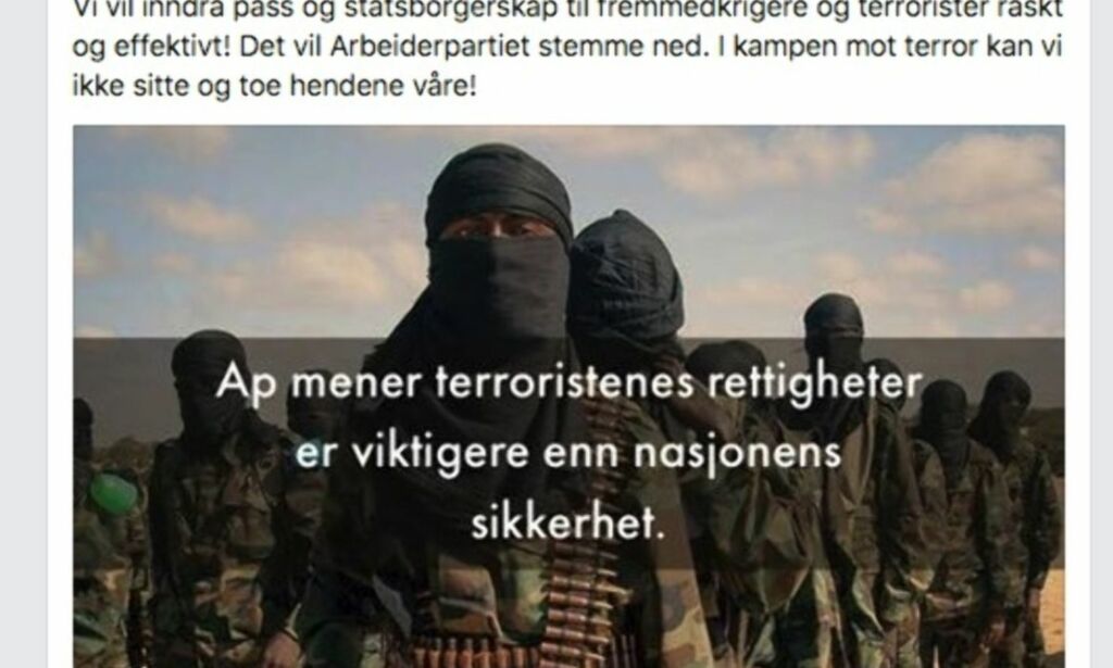 Listhaug brukte det omstridte terrorbildet UTEN tillatelse. Nå får hun regning i posten