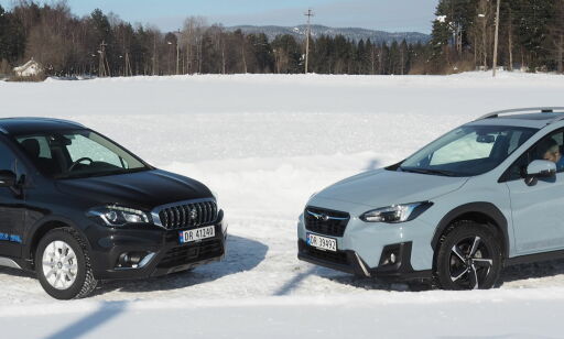 To folkelige firehjulstrekkere i duell: Suzuki og Subaru