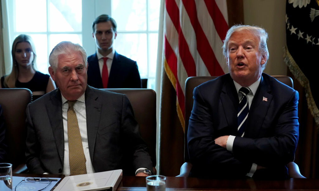 Trump kvittet seg med «spurven» Tillerson. - Det lover bra for USA