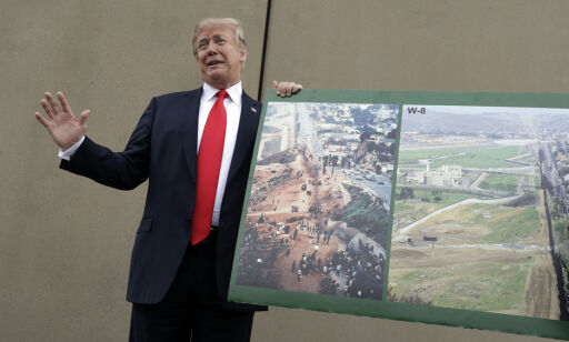 Trump vil at militæret skal punge ut for Mexico-muren