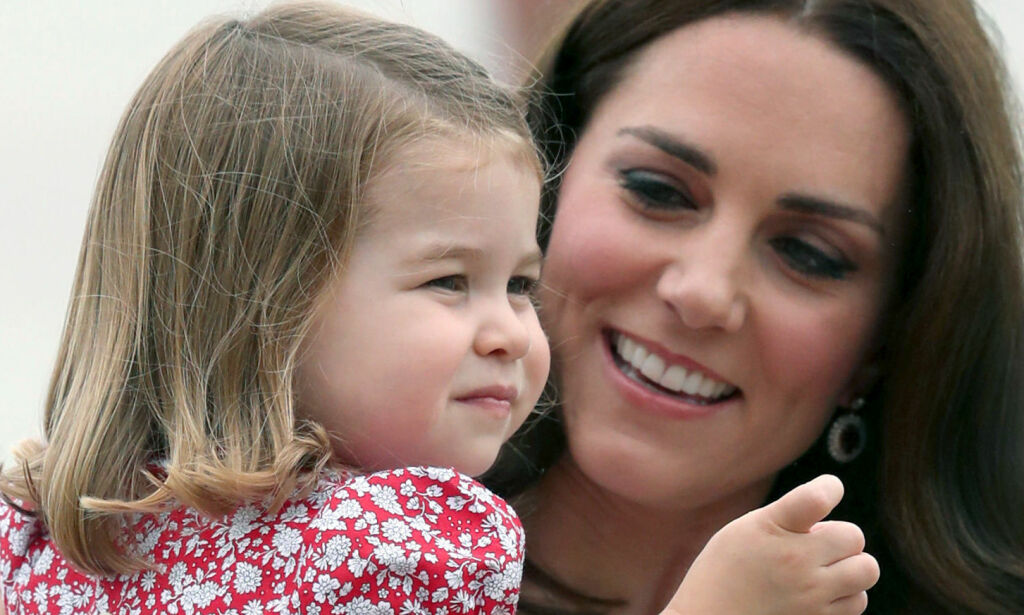   Princess Charlotte becomes historic when Kate feeds 