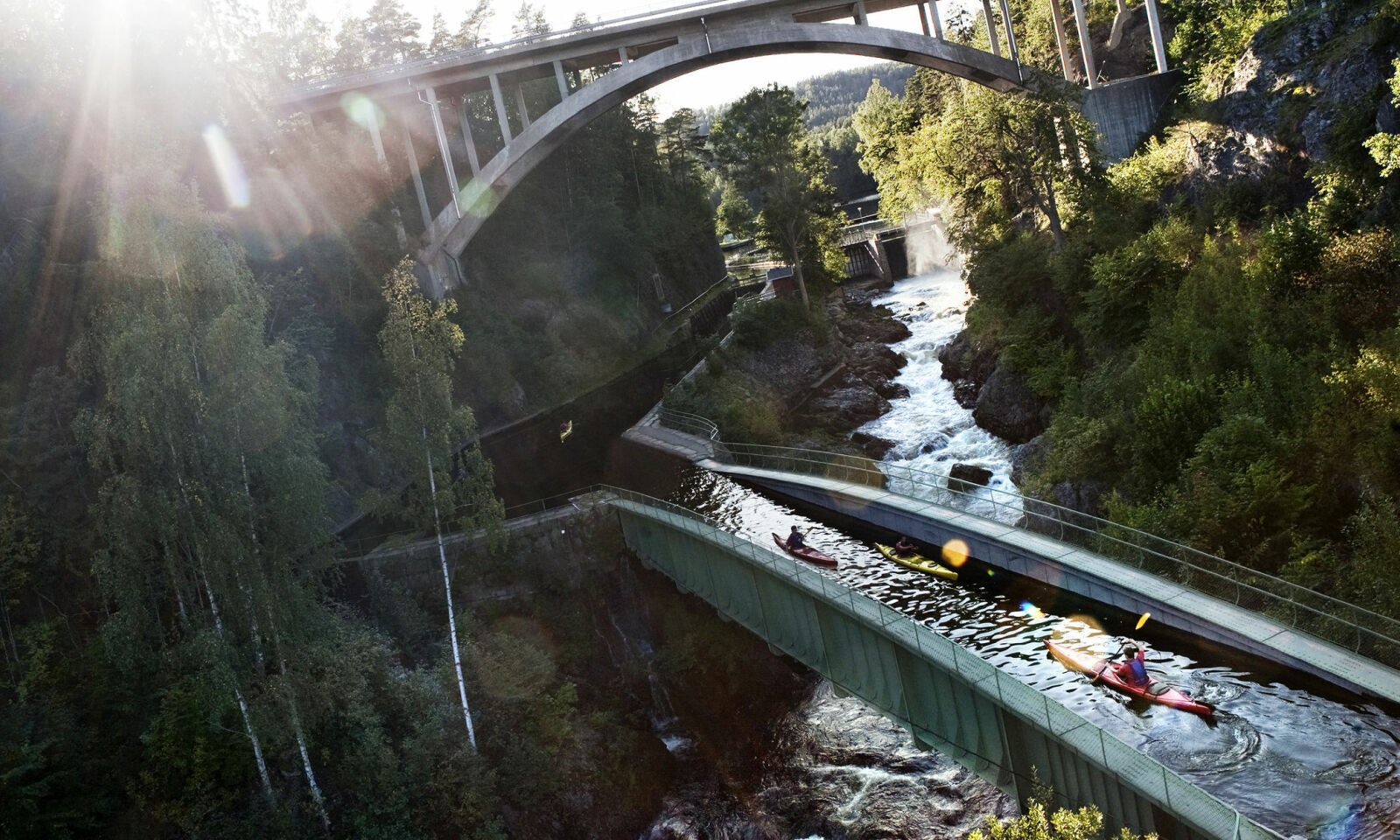 HELT UNIKT: Kanalsystemet i Dalsland er som skapt for padling. Foto: Roger Borgelid HELT UNIKT: Kanalsystemet i Dalsland er som skapt for padling. Foto: Roger Borgelid