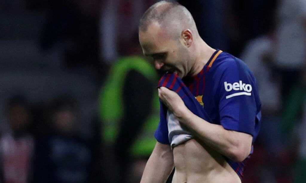 Iniesta i tårer etter cupgullet. Offentliggjør framtida om noen dager
