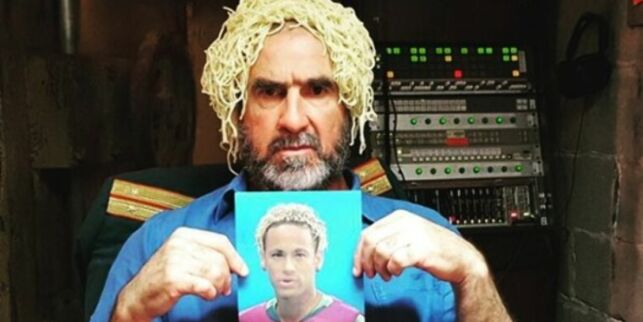 Cantona gjør narr av Neymar med spagetti-hår