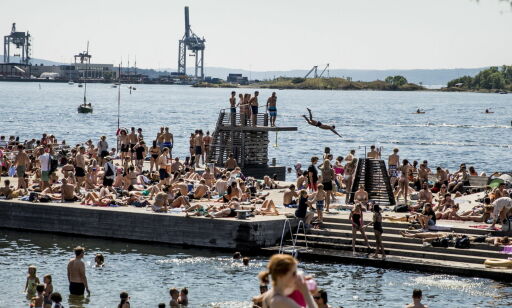 Rekord-juli i Norge: Åtte fylker satte varmerekord