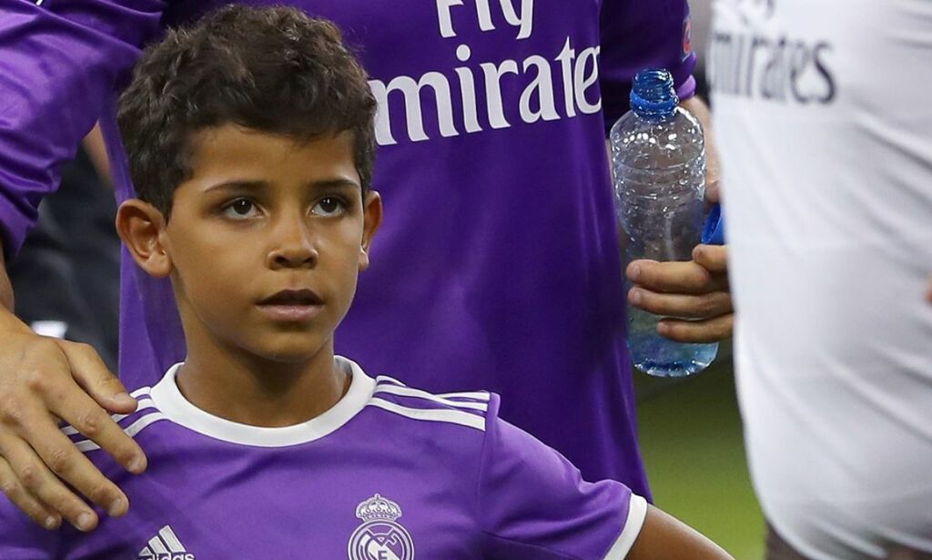 Cristiano Jr (8) har scoret flere mål for Juventus enn pappa