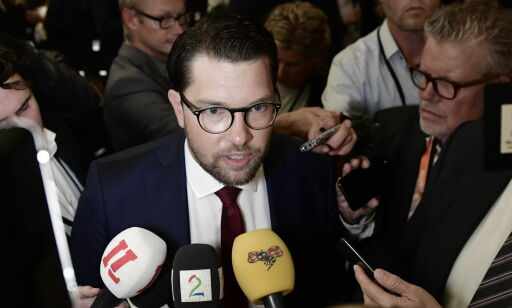 Krangel mellom SD-Åkesson og svensk tv