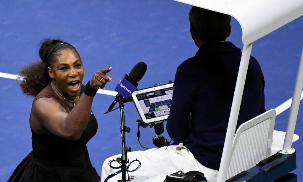 Serena Williams bøtelagt for raseriutbruddet