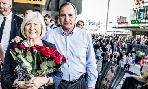 En presset Stefan Löfven til Dagbladet: - Jeg tror vi vinner valget