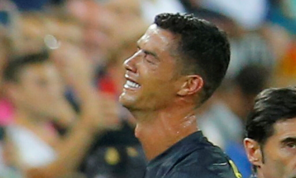 Dette er ordene Ronaldo skrek i desperasjon. Etterpå var han rasende