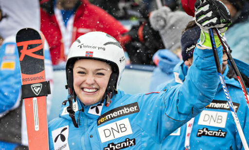 Det norske stjerneskuddet Thea (21) var nervøs i mange måneder før dagens debut