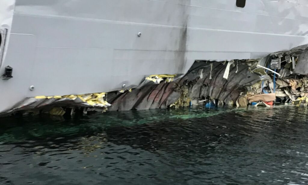 Dramaet på KNM «Helge Ingstad»: - Måtte slutte å rope for å svelge unna sjøvann
