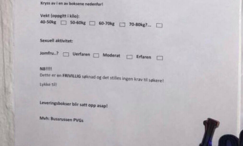 Russen ville ha svar på sexerfaring og vekt i «rullesøknad»