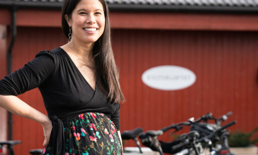 - Det føler jeg ekstra på nå som jeg har et knøtt i magen